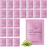 fafortune Travel Size Conditioner Bulk,White Tea Scent,0.28 fl oz (8ml) Small Size Mini Conditioner,Hotel Supplies Bulk for Guests Airbnbs Homes Resorts Offices and Gyms (pack of 50, white tea)