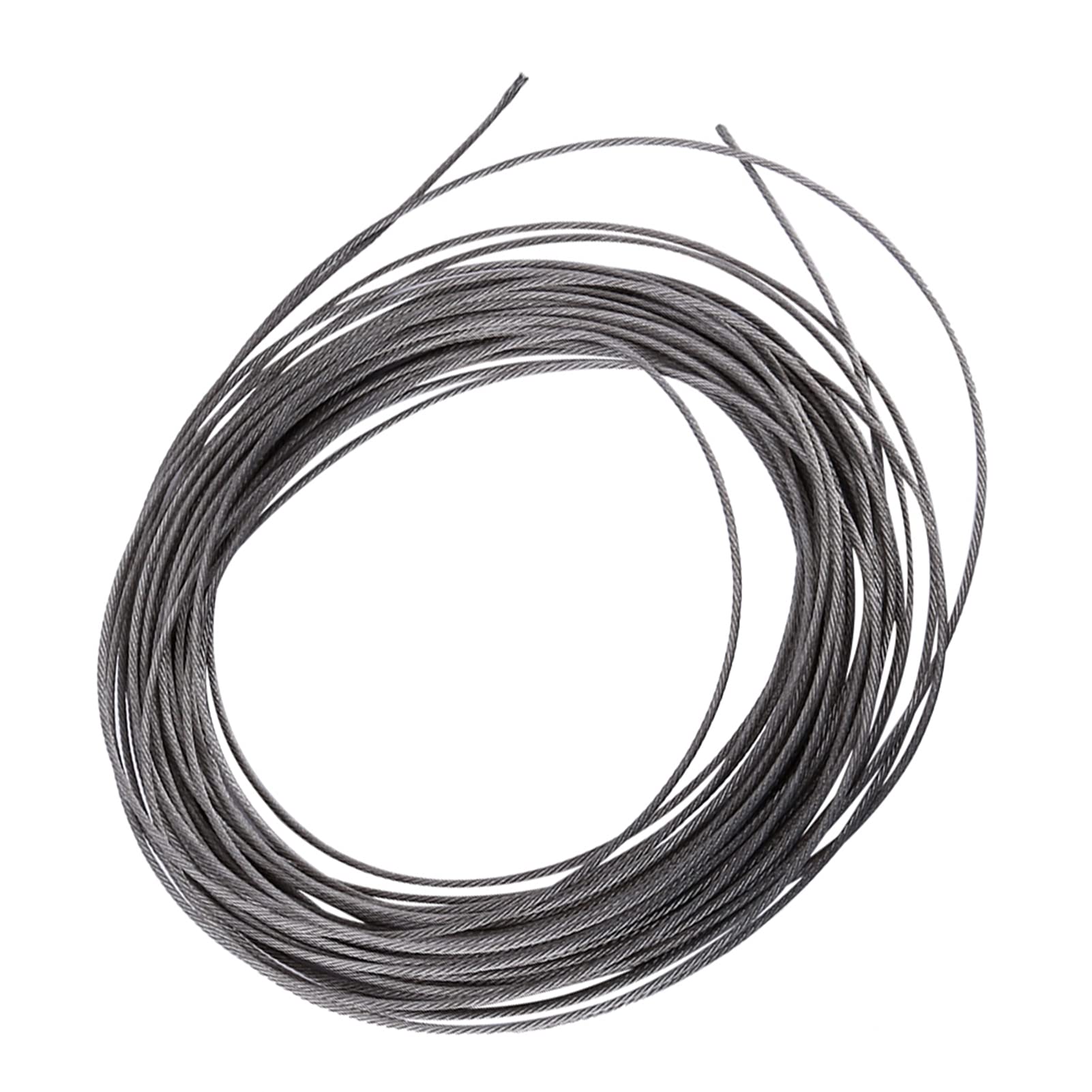 1pc 15 Meters Diameter 1.5mm 304 Stainless Steel Cable Wire Rope Metal Cable Rope for Railing Decking Clothes Lines Outdoors