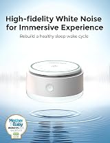 Momcozy Sound Machine with Light, 20 Soothing Sounds, Timer, Memory view 3