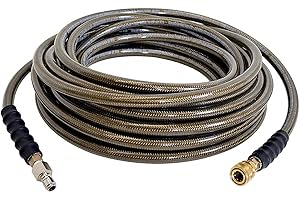 Simpson Cleaning 41030 Monster Series 4500 PSI Pressure Washer Hose, Cold Water Use, 3/8 Inch by 100 Feet, 100-Foot, Brown
