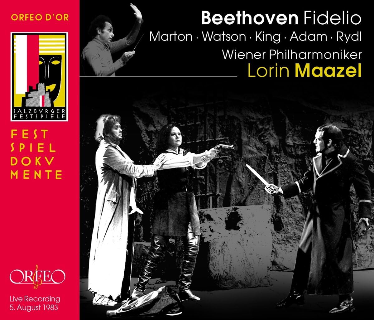 Beethoven:Fidelio [Tom Krause; Theo Adam; James King; Eva Marton; Wiener Philharmoniker, Lorin Maazel] [ORFEO: C908152I]