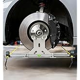 Toplamper Wheel Toe Alignment Tool Kit for at Home DIY Garage Use, Stainless Steel Toe Plates with Dual Tape Measures, Quick Front-End Toe Check for Automotive Cars Trucks SUVs (Patent Design)