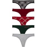 Victoria's Secret Women's Cotton Thong Underwear, Panties for Women, Multi Pack (XS-XXL)
