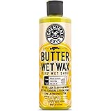 Chemical Guys WAC_201_16 Butter Wet Wax, Deep Wet Shine for Cars, Trucks, SUVs, RVs & More, 16 fl oz, Banana Scent
