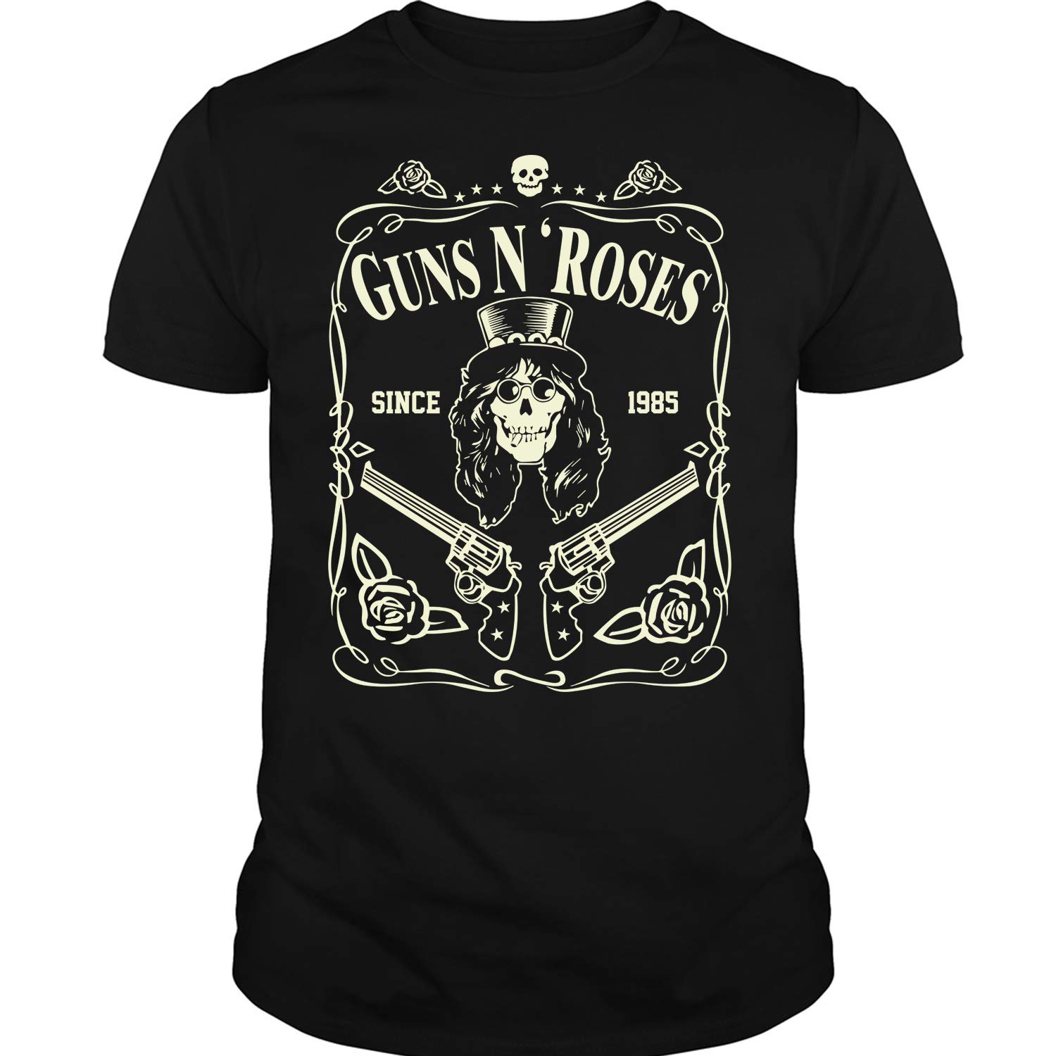 Guns N Roses Band 1985 T Shirt Rock Band T Shirt 2362 Jznovelty
