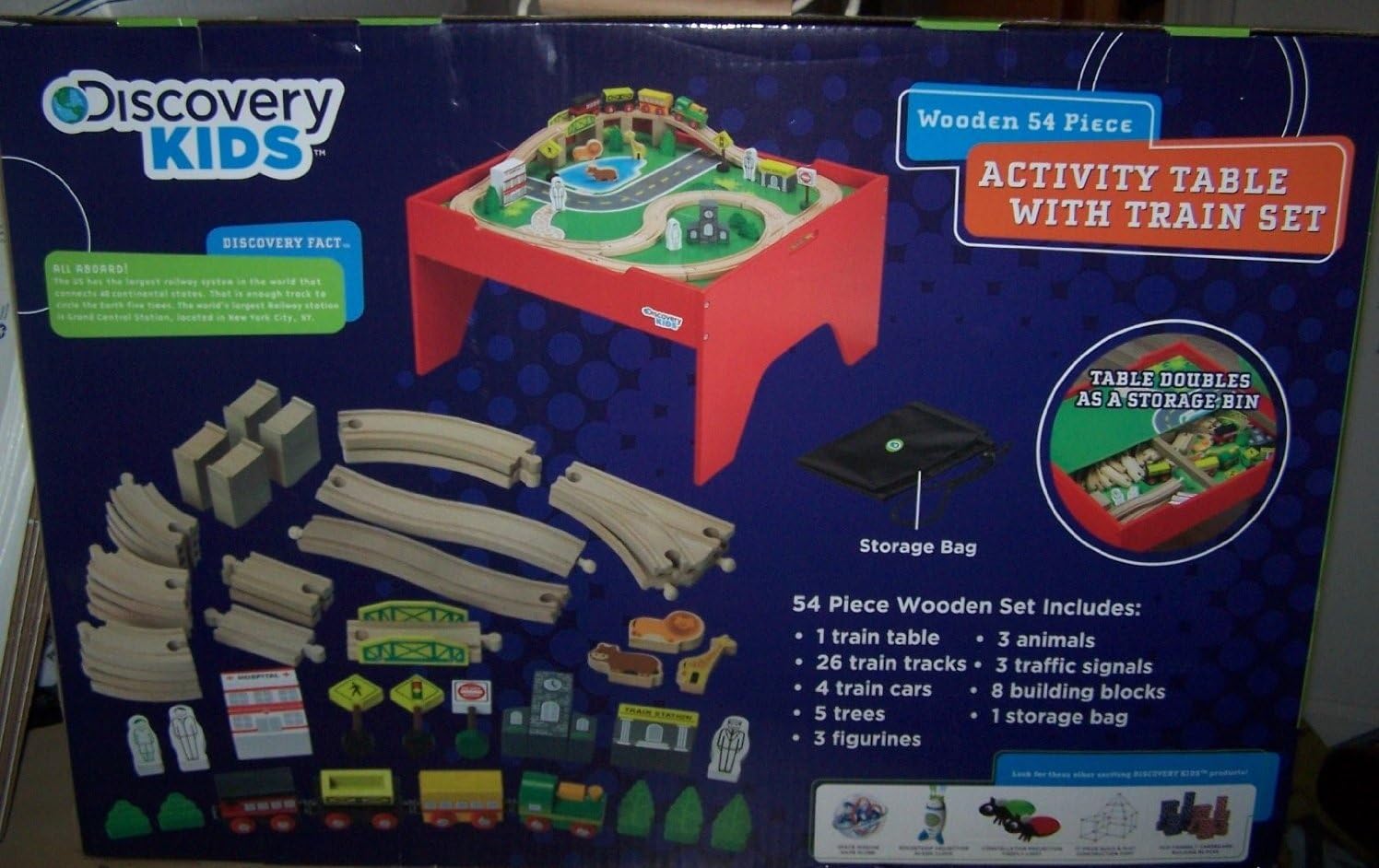 discovery kids train table