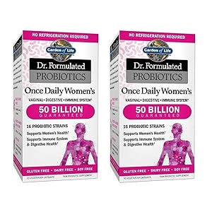 Garden of Life, (2 Pack) Dr. Formulated Probiotics, Once Daily Women's, 30 Vegetarian Capsules