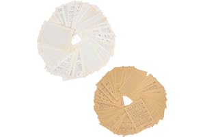 WOONEKY 114pcs Vintage Kraft Paper Scrapbook Set with DIY Paint Pages Handwriting Paper for Journaling