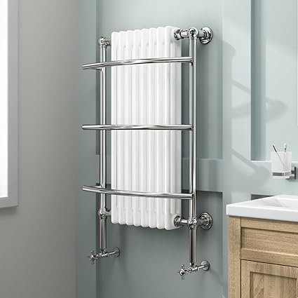 soak Radiador toallero de 8 columnas de estilo tradicional ...