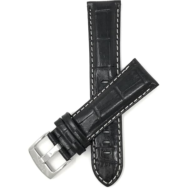 Amazon.com: Bandini Extra Long (XL) 20mm Italian Leather  display picture 2