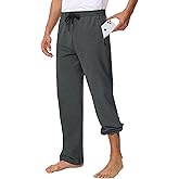 MIVEI Men's Cotton Yoga Sweatpants Dark Grey