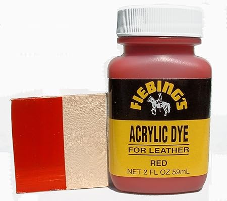 red leather paint