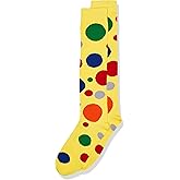 Forum Novelties Women's Adult Polka Dot Clown Socks Costume Accessory