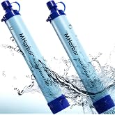 Personal Water Filter Straw – Portable Survival Gear For Hiking, Camping, Travel, Emergency Clean Drinking Water
