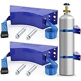 TECWAP 2PCS Propane Tank Holder Cylinder Wall