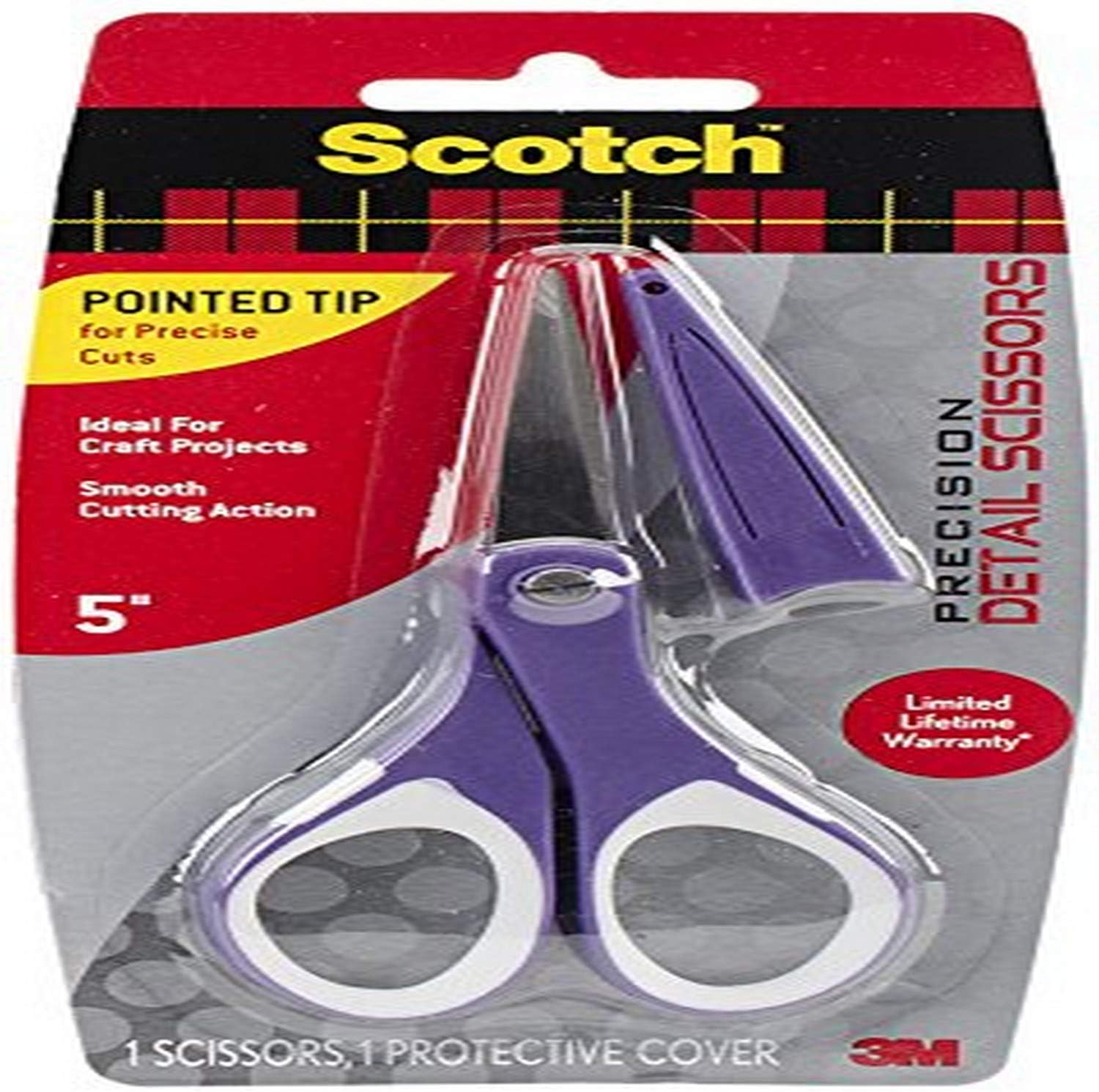 Which Is The Best 3M Scotch Precision Ultra Edge 8 Scissor 3Count