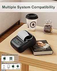 [230 pcs] Phomemo Transparent Thermal Label Paper