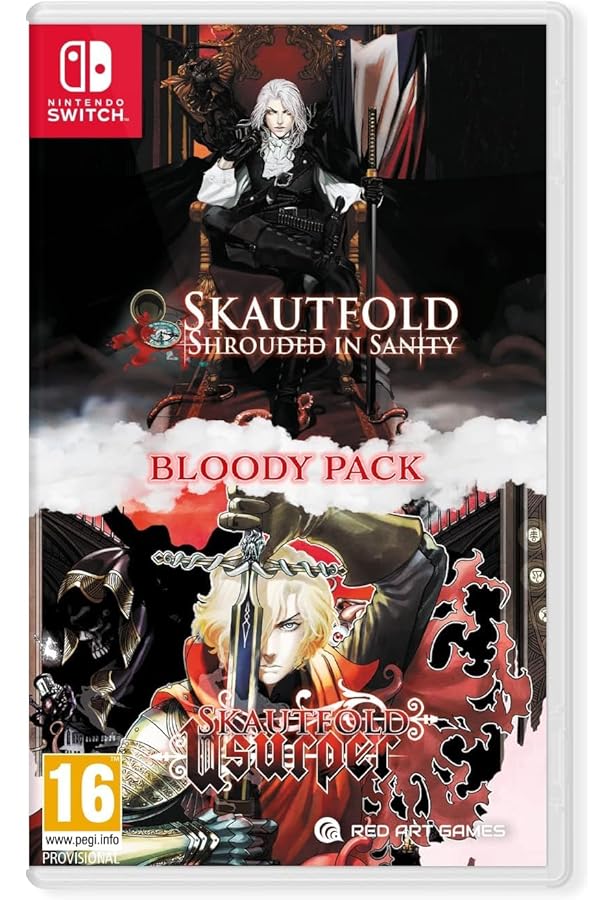 Amazon.com: Skautfold Bloody Pack for Nintendo Switch : Red