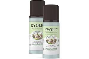 MAXI HEALTH Kyolic Aged Garlic Extract Liquid - Odorless Garlic Supplements - Organic Kyolic Garlic - Organic Garlic Supplements for Heart Health (2 Pack)