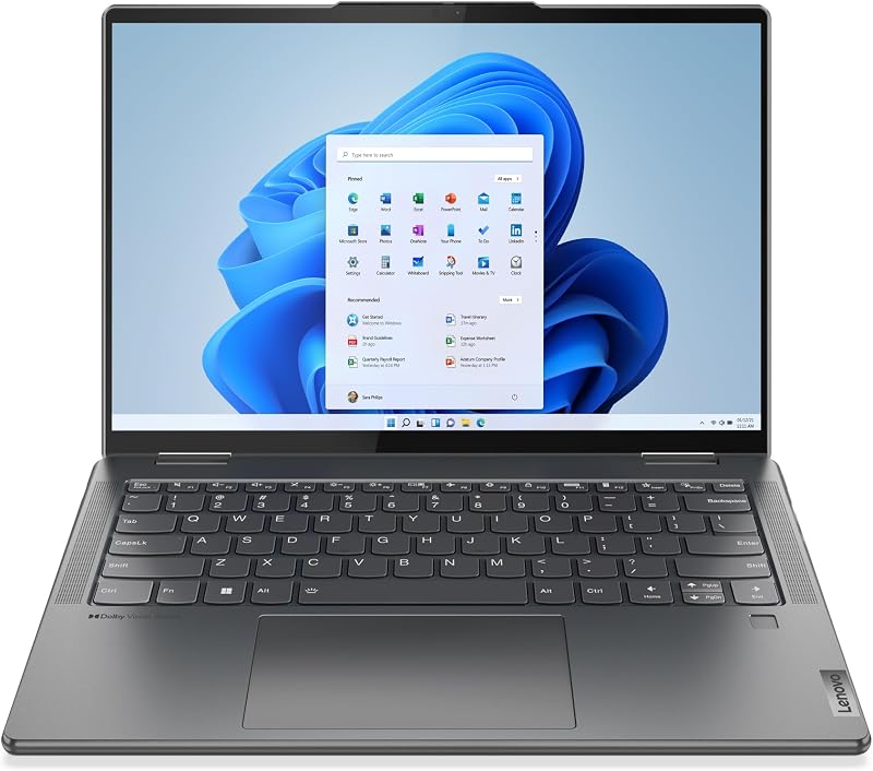 Lenovo yoga 7 gen 7 (14ial7) - computador tátil 14 "2,8k oled 90hz (intel core i7-1260p, 16 gb de ram, 1 tb ssd, intel iris xe graphics, windows 11 home) gray, caneta, teclado qwerty portuguese (82qe004fpg)