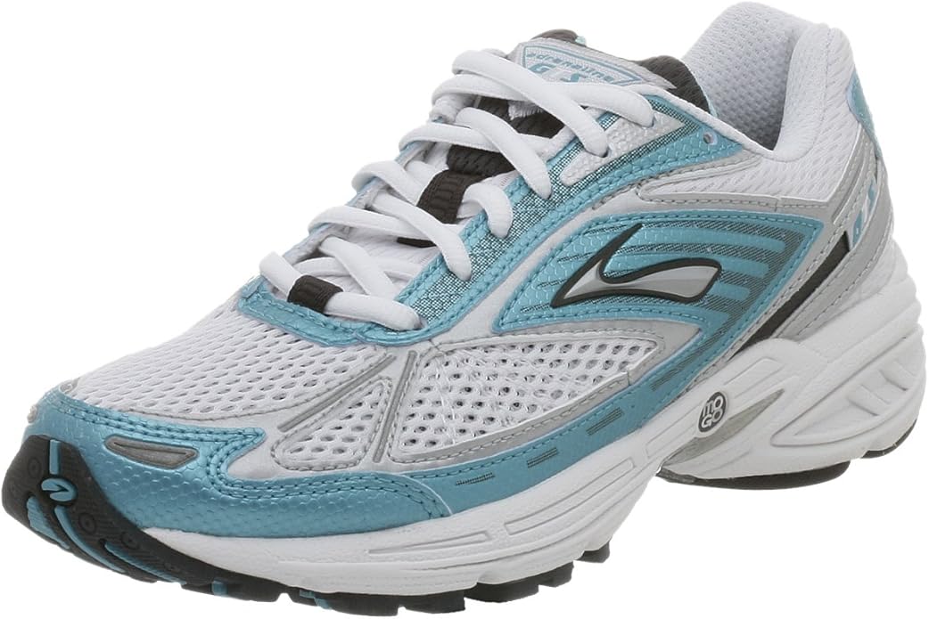 Brooks Women's Adrenaline GTS 7 Running Shoe, White/Teal/Mag, 11 B Amazon.co.uk Shoes & Bags