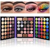 UCANBE Pretty All Set Eyeshadow Palette Pro 86 Colors Makeup Kit Matte Shimmer Eye Shadow Highlighters Contour Blush Powder All In One Makeup Pallet Holiday Christmas Valentine's Day Gift Set