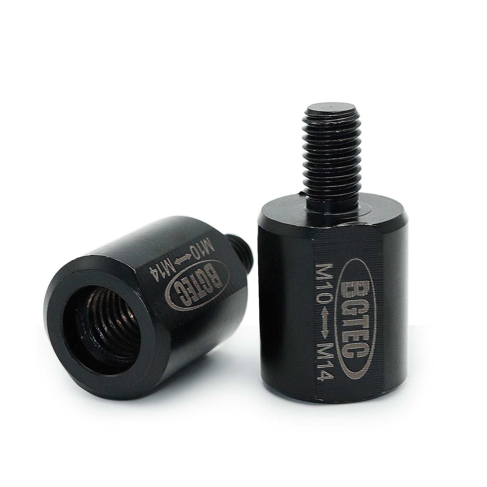 BGTEC M10 Male Thread to M14 Female Thread Adapter for Diamond Core Bits 2pcs