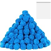 X-Kingsun 5Lbs Pool Filter Balls for Sand Filter Reusable Sand Replacement Filter Balls with Wash Bag for Swimming Pool Above Ground (Blue)