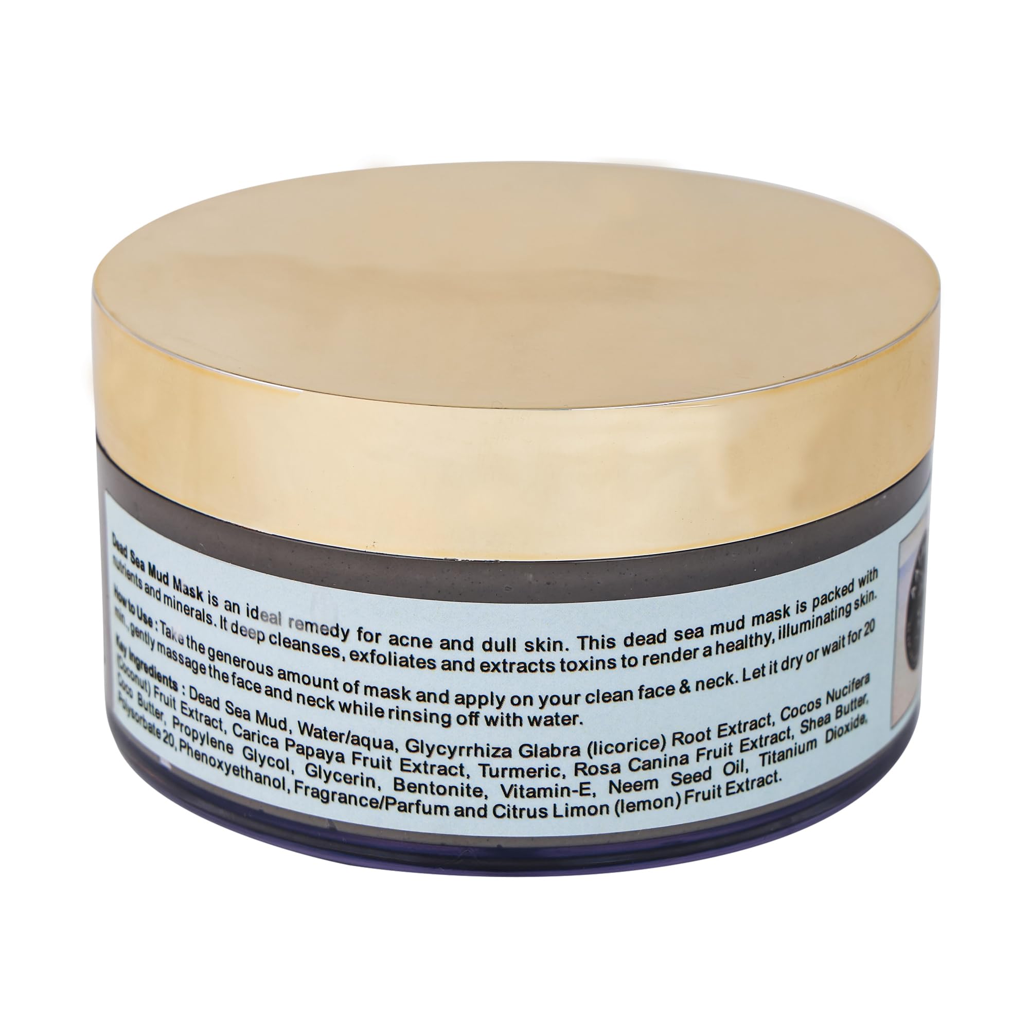 AATMANA Face Pack | Skin Firming | Natural Skin care Tightens Skin for Healthier Complexion -250 Grams (Dead Sea Mud)