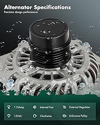 SCITOO New Alternator Fit For Dodge For Avenger