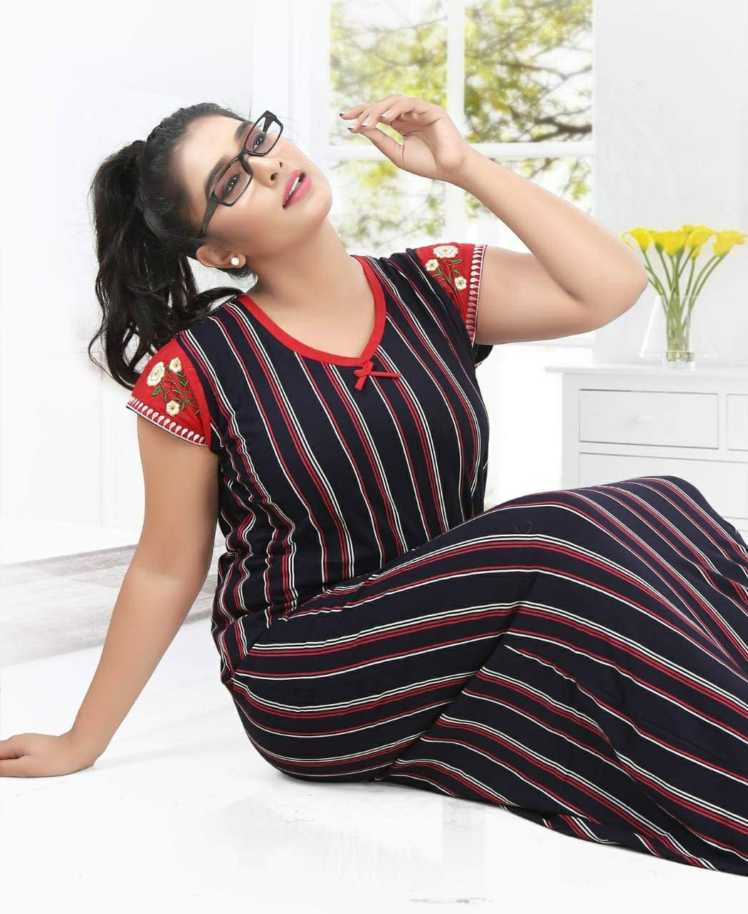 Multi Colour NIGHTIEES XL Size for Womens