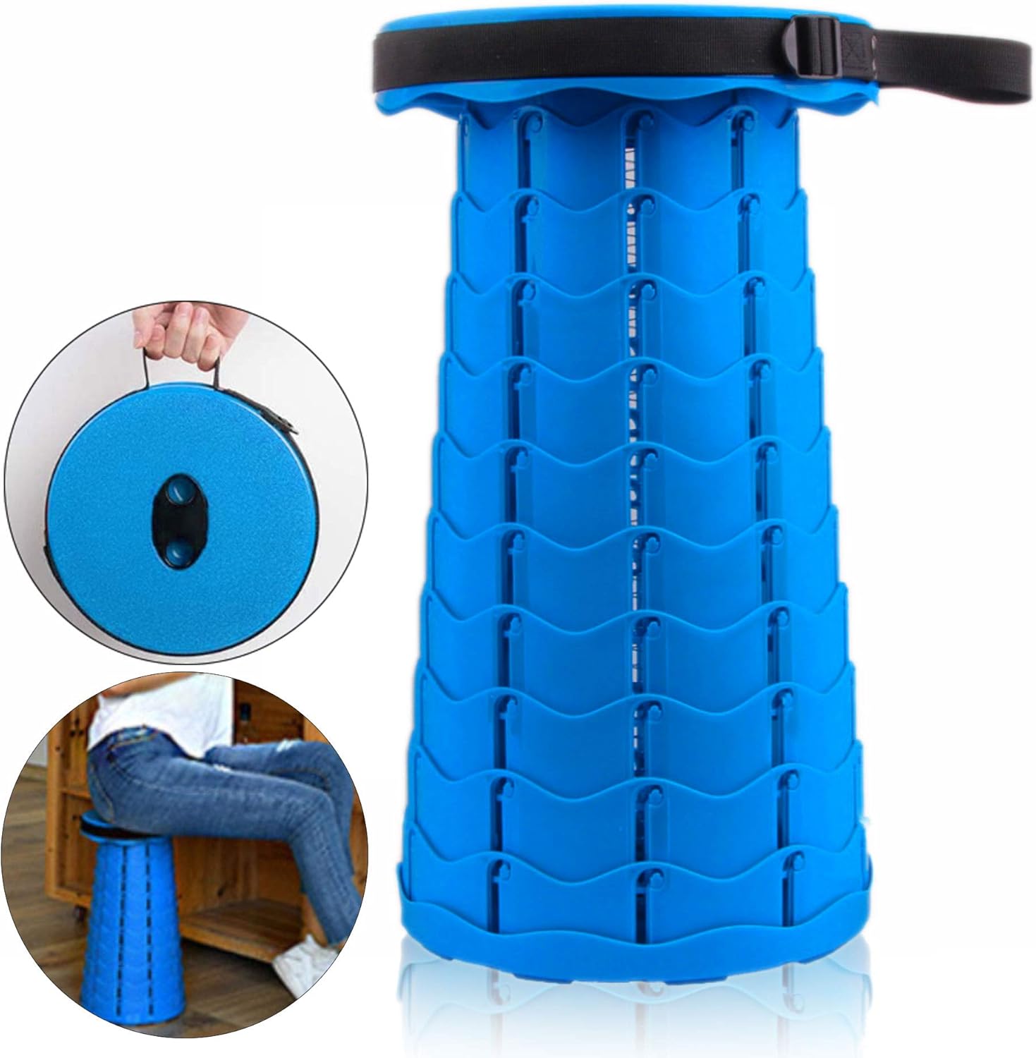 sgabello pieghevole per la pesca