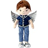 ANGELITOS MAGICOS 15" Plushies - Little Magic Angels Dolls with Positive Affirmation Cards, 3+ (Seri: Seraph of Confidence)