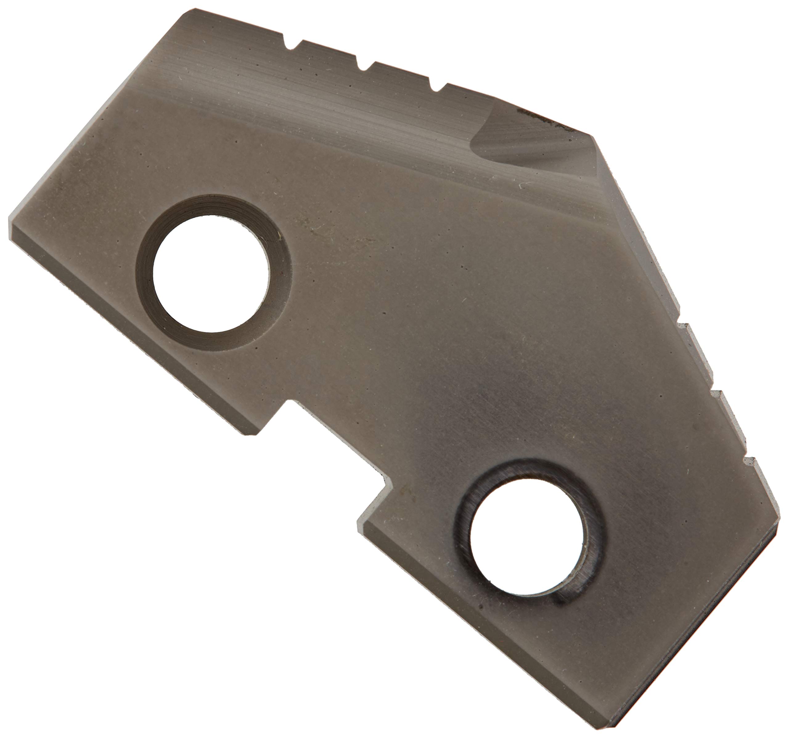 KARNASCH 2230100370 Trowel Drill Bit Plates for Alu, Brass, Copper, Powder Steel 25, 37.00 mm Diameter, 132 ° Point Angle