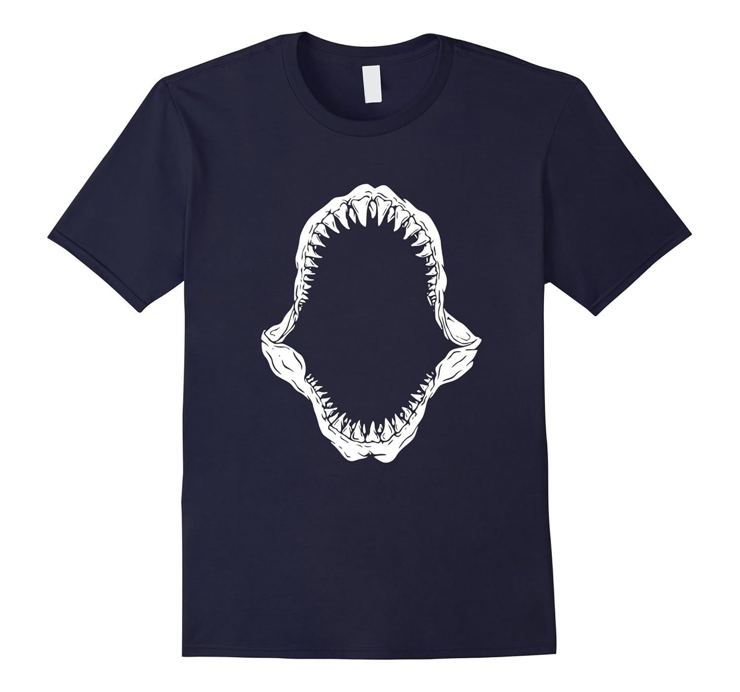 Awesome Shark Jaws T-Shirt - Mens & Womens & Kids-Rose