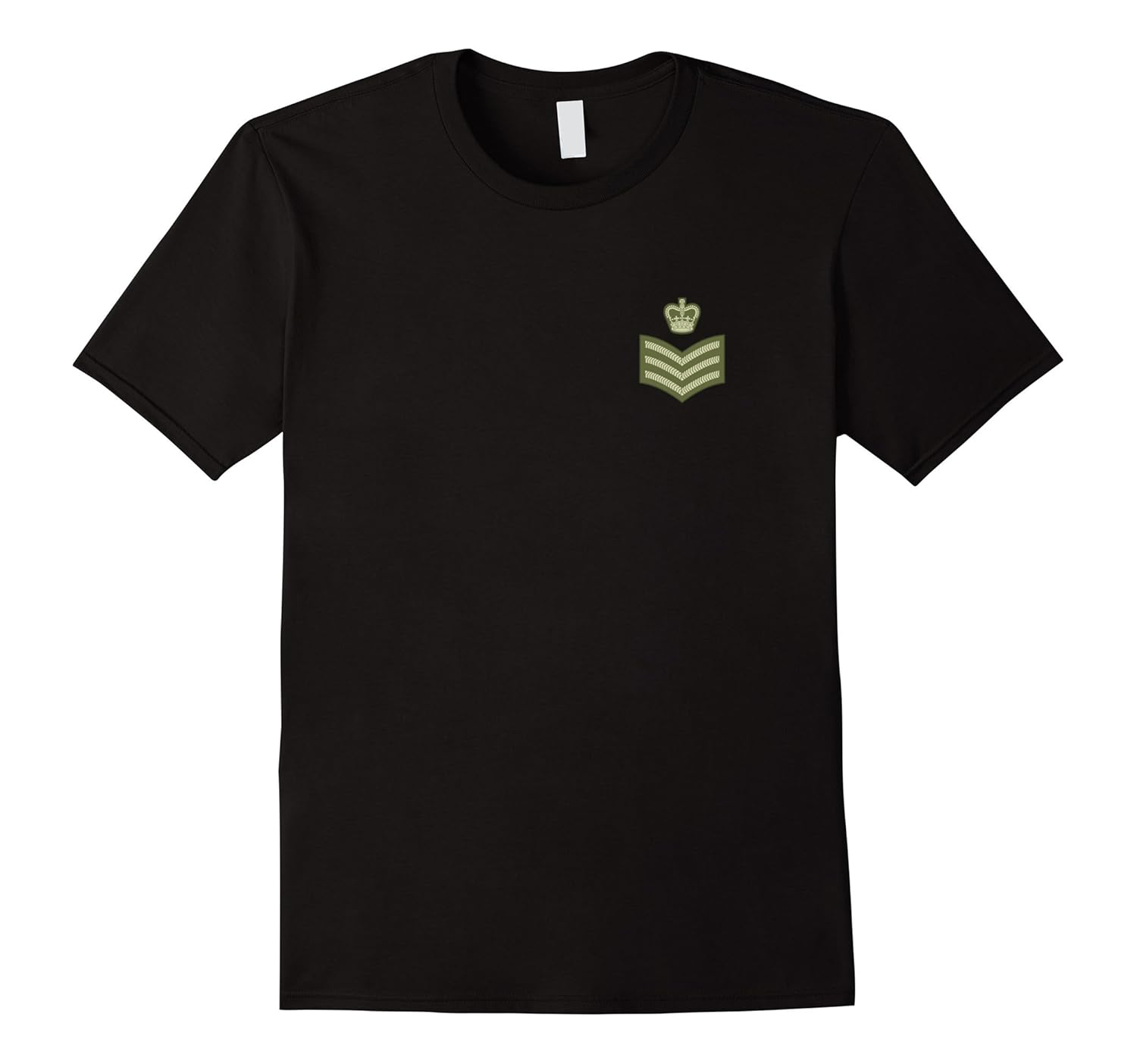 British Army Staff Sergeant OR7 rank T-Shirt-ANZ