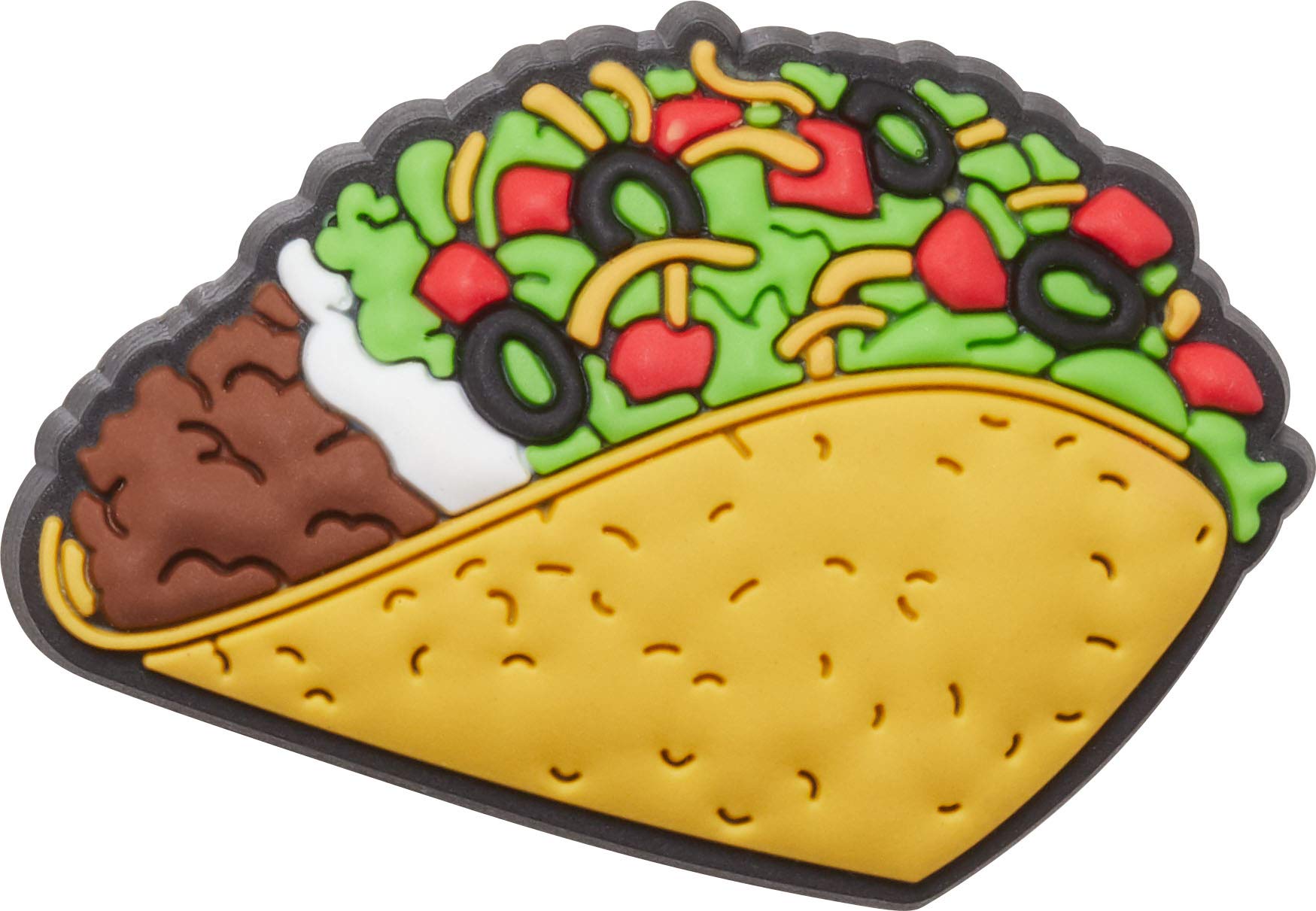 taco croc charm