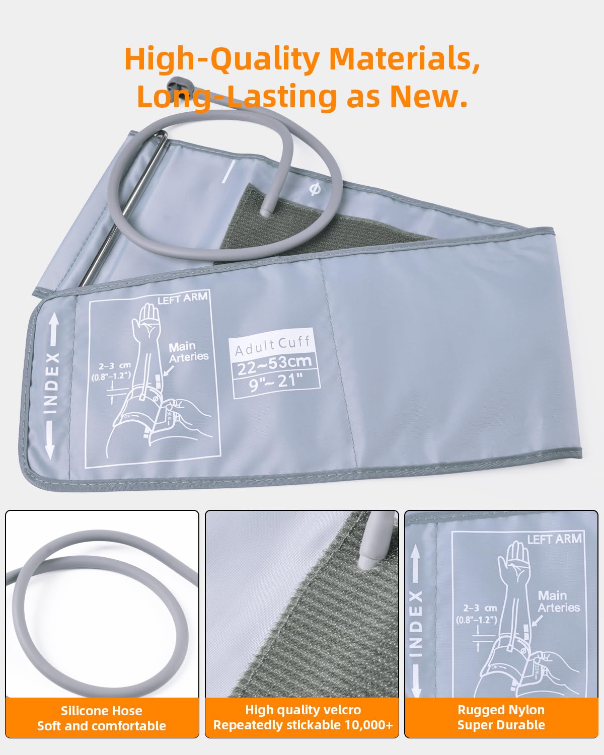 Extra Large Blood Pressure Cuff : AILE Universal 9-21