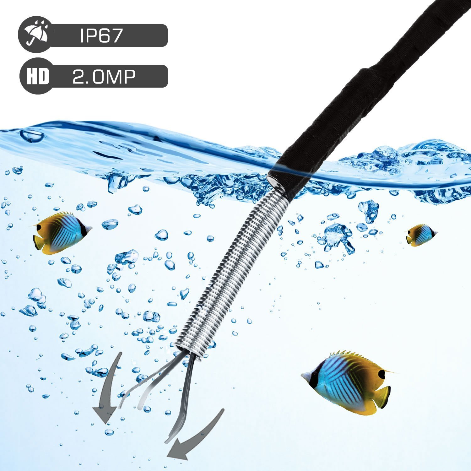 Endoscope Borescope Inspection Camera Snake Camera Wireless WiFi