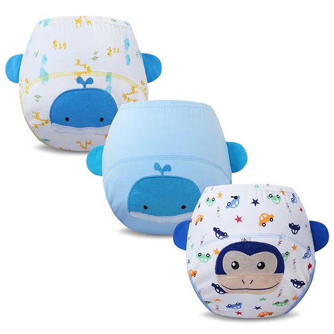 Adorel Mutandine di Apprendimento Bambino Confezione da 4