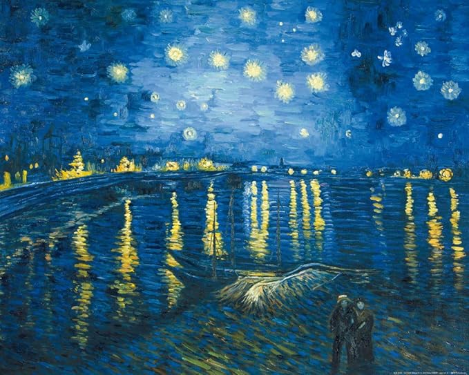 1art1 Vincent Van Gogh Sternennacht Über Der Rhône, 1888 Poster Kunstdruck 50 x 40 cm Amazon 1art1 Vincent Van Gogh Sternennacht Über Der Rhône, 1888 Poster Kunstdruck 50 x 40 cm Amazon