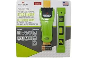 Precision Sensors ProFinder 550 Professional Stud Finder & Magnetic Level