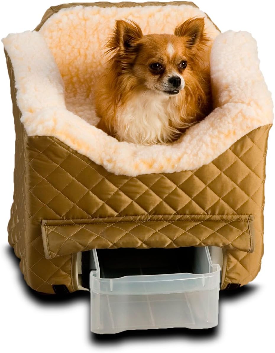 SnoozerLookout II Pet Car Seat, Small II, Khaki