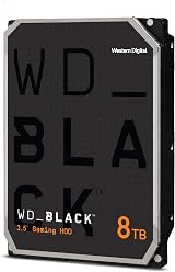 WD BLACK 8TB Internal Hard Drive 3.5 Inch 7200 RPM SATA 6Gb/s 128MB Cache view 2