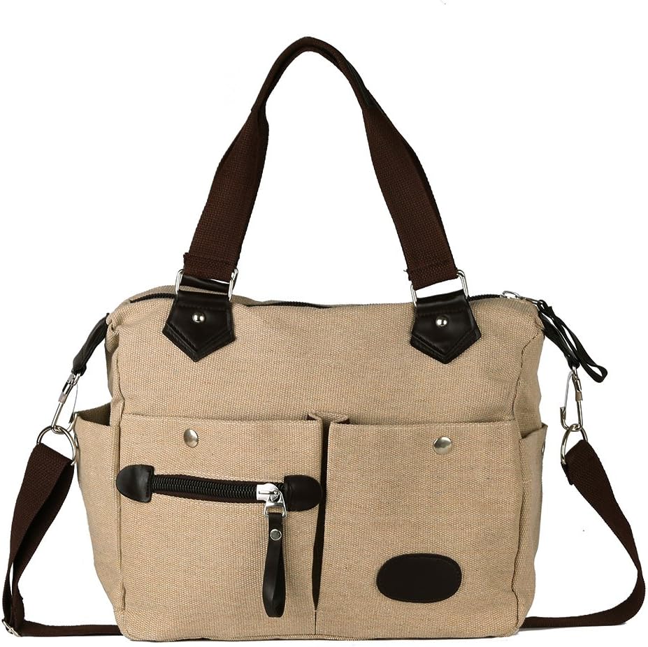 Casint TM Diaper/hand Bag (Cream)