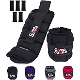 Adjustable Ankle Weights, 2 3 5 lb 1 Pair Strength Training Wrist Leg Arm Weights for Women, Men, Weighted Ankle Weight Set with Removable Sandbags for for Gym, Fitness Workout, Running Lifting