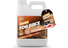 32 oz Fog Machine Liquid Smoke - Halloween Smoke Machine Fog, Fog Juice for 400-1500 Watt Foggers, Water-Based Fog Fluid for 