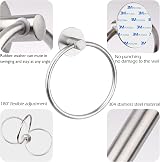 Tahbarshi Self Adhesive Toilet Paper Holder and Hand Towel Ring Set 304 view 3