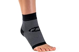 OS1st FS6 Plantar Fasciitis Foot Sleeve – Compression Sock for Heel & Arch Support, Pain Relief, Injury Recovery, Moisture-Wicking Fabric – Medical Grade Compression for Men & Women