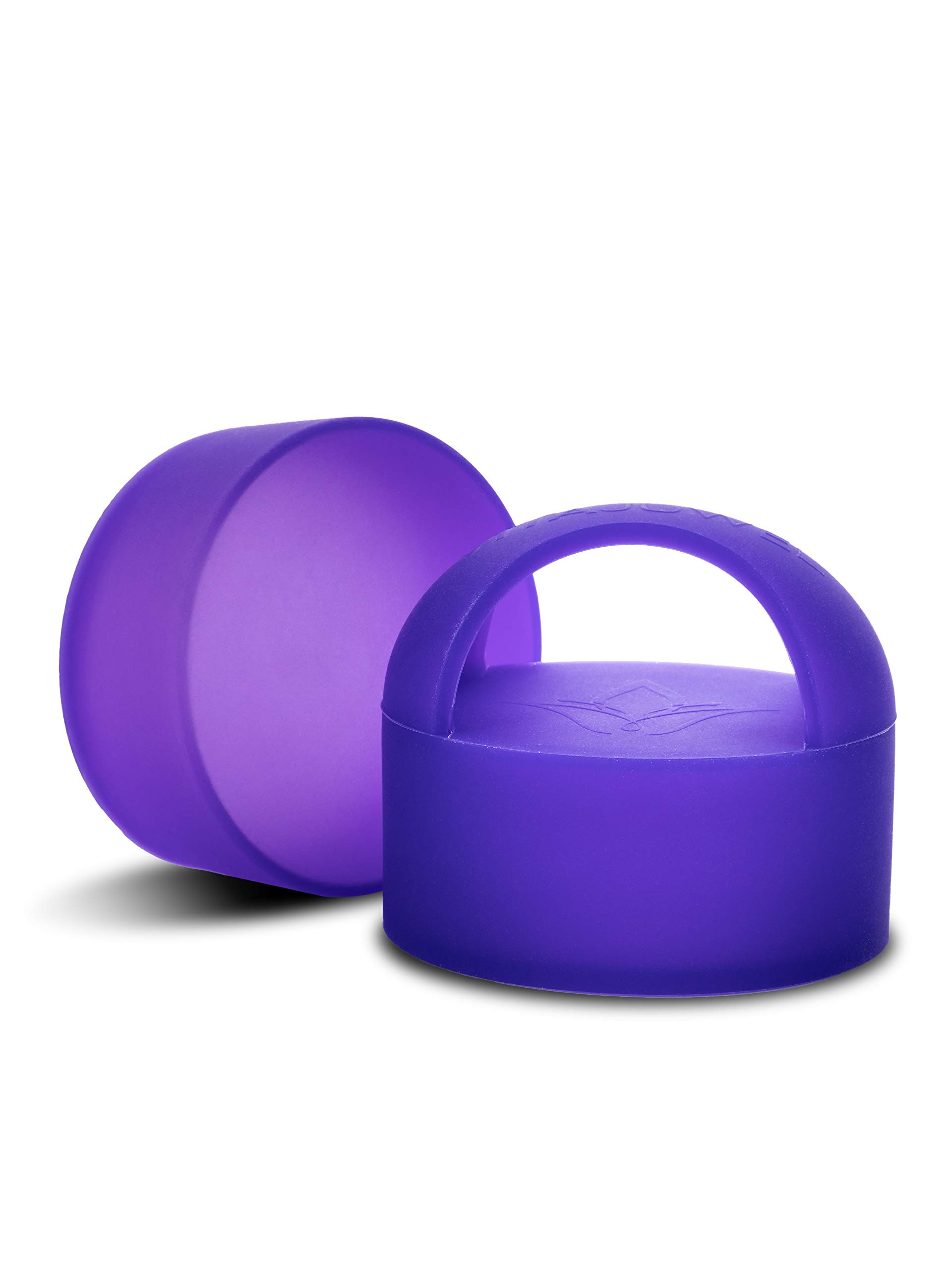 VitaJuwel LOOP - amethyst | Protective Caps Crystal Water Bottles (Silicone)